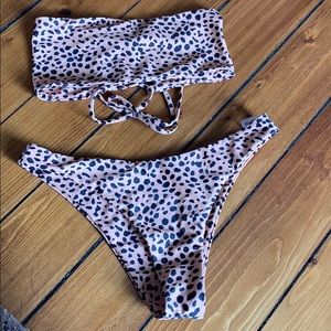 Zaful leopard bikini